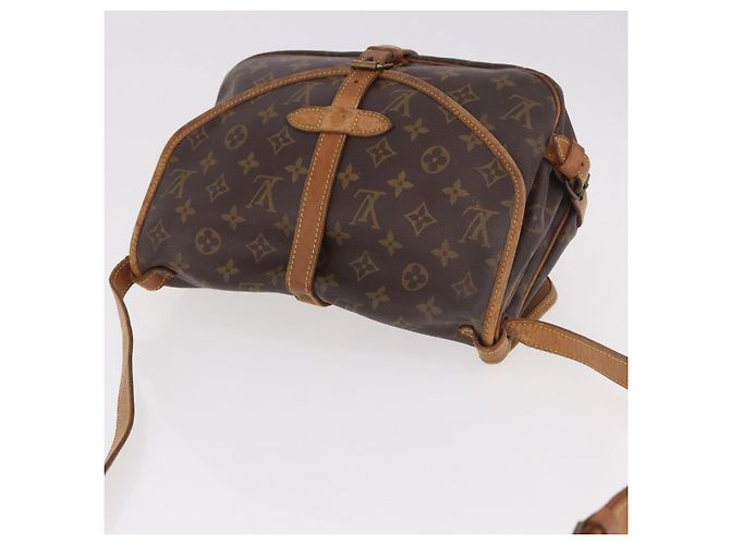 LOUIS VUITTON Borsa a Spalla Monogram Saumur 30 M42256 LV Auth hk3872 Monogramma - vista 6