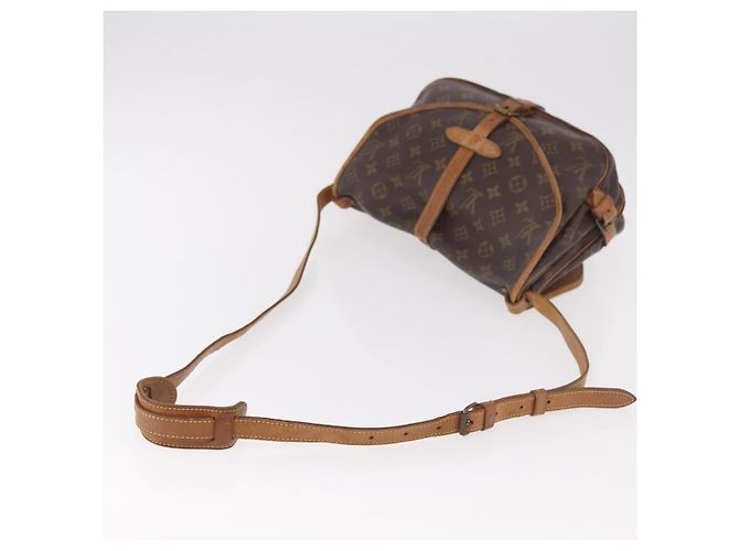 LOUIS VUITTON Borsa a Spalla Monogram Saumur 30 M42256 LV Auth hk3872 Monogramma - vista 7