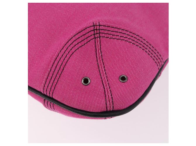 BURBERRY Blue Label Handtasche Canvas Rosa Authentisch 187361A Pink - Ansicht 16