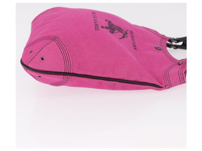 BURBERRY Blue Label Handtasche Canvas Rosa Authentisch 187361A Pink - Ansicht 3