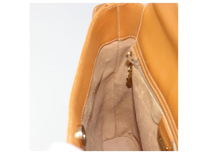 Bolso de Hombro GUCCI Micro GG Supreme PVC Blanco Oro 001 109 0579 Auth BA13477 Dorado - vista 19