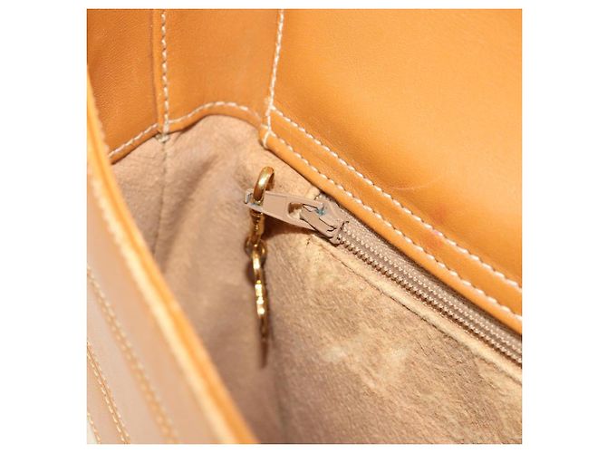 Bolso de Hombro GUCCI Micro GG Supreme PVC Blanco Oro 001 109 0579 Auth BA13477 Dorado - vista 20