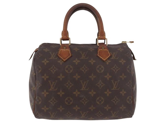 LOUIS VUITTON Borsa Monogram Speedy 25 M41528 LV Auth 186274 Monogramma - vista 13