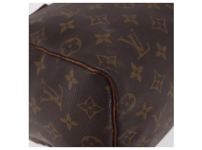 LOUIS VUITTON Borsa Monogram Speedy 25 M41528 LV Auth 186274 Monogramma - vista 14