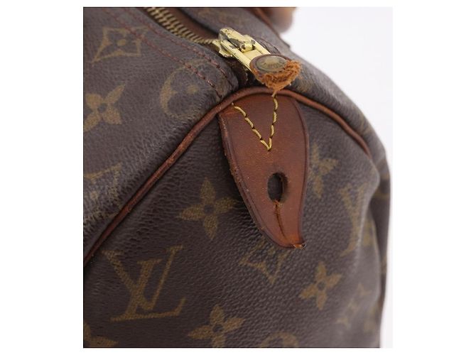 LOUIS VUITTON Borsa Monogram Speedy 25 M41528 LV Auth 186274 Monogramma - vista 18