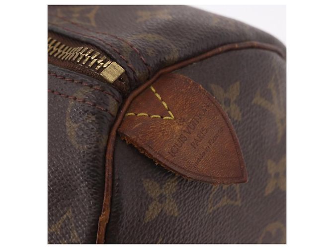 LOUIS VUITTON Borsa Monogram Speedy 25 M41528 LV Auth 186274 Monogramma - vista 19