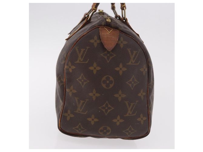 LOUIS VUITTON Borsa Monogram Speedy 25 M41528 LV Auth 186274 Monogramma - vista 4