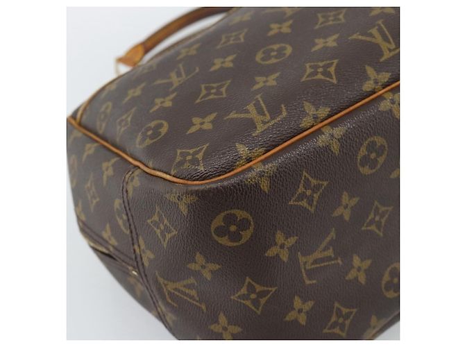 Borsa LOUIS VUITTON Monogram Deauville M47270 LV Auth 185699 Monogramma - vista 16