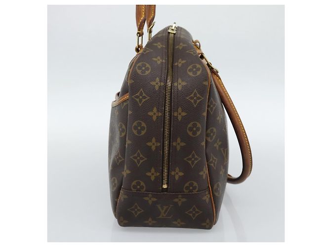 Borsa LOUIS VUITTON Monogram Deauville M47270 LV Auth 185699 Monogramma - vista 4