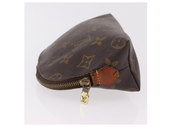 LOUIS VUITTON Monogram Pochette Cosmetic PM Pochette M43998 LV Auth 185800 Monogramma - vista 4