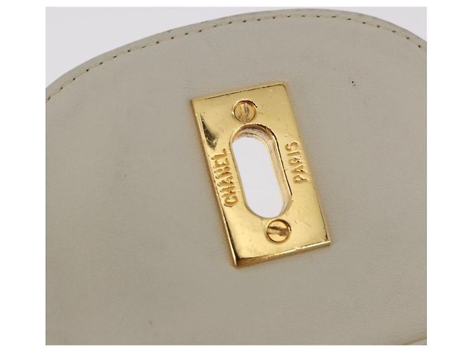 CHANEL Big Matelasse Chain Shoulder Bag Canvas Pink Gold CC Auth 185745SAV Rosa D'oro - vista 10