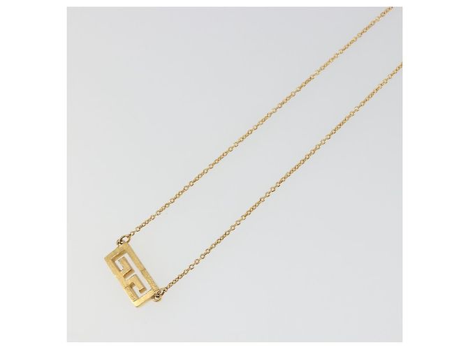 Collar GIVENCHY metal Oro Auth SW2362 Dorado - vista 10