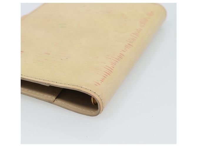 LOUIS VUITTON Monogram Vernis Agenda PM Planner Cover Beige R21001 Auth 185865 - vista 15
