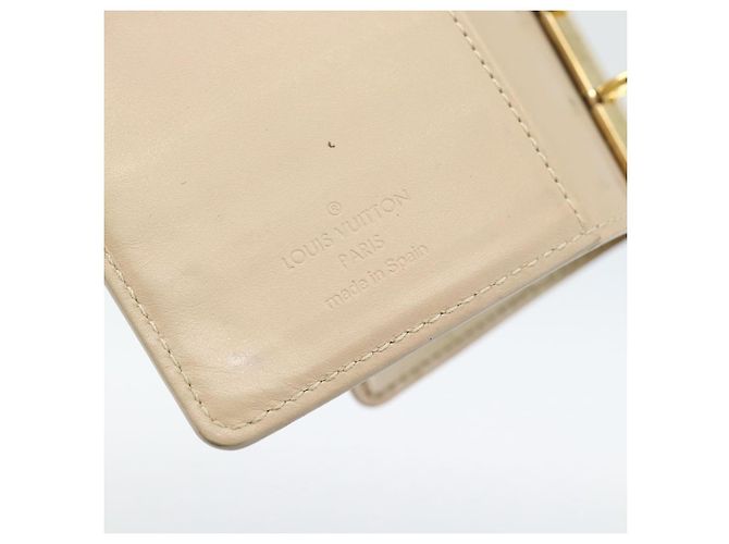 LOUIS VUITTON Monogram Vernis Agenda PM Planner Cover Beige R21001 Auth 185865 - vista 9