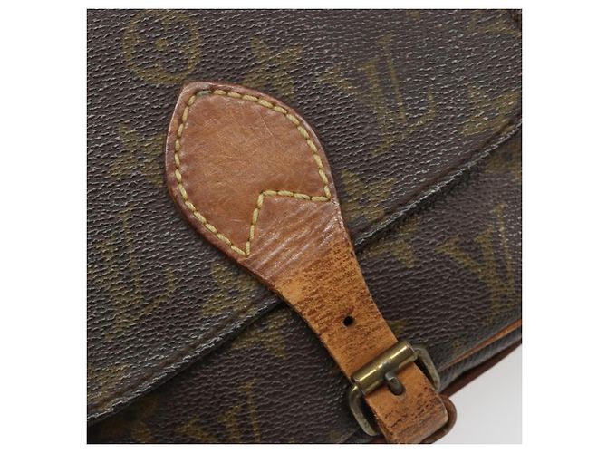 LOUIS VUITTON Borsa a Spalla Monogram Cartouchiere PM M51254 LV Auth 186874 Monogramma - vista 18