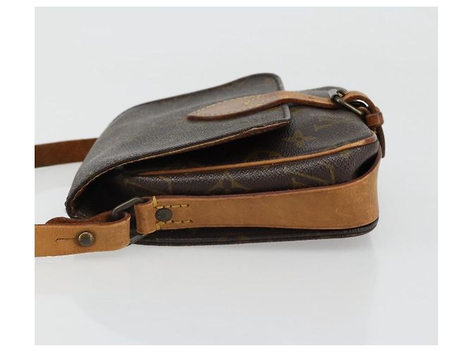 LOUIS VUITTON Borsa a Spalla Monogram Cartouchiere PM M51254 LV Auth 186874 Monogramma - vista 4