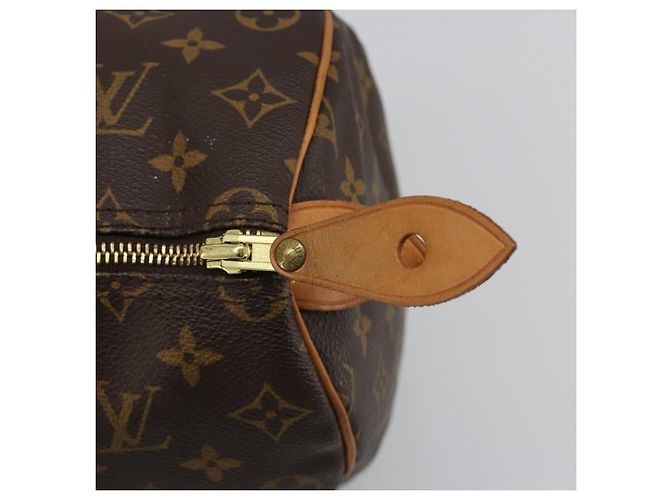 LOUIS VUITTON Borsa Monogram Speedy 35 M41524 LV Auth 187106SAV Monogramma - vista 19