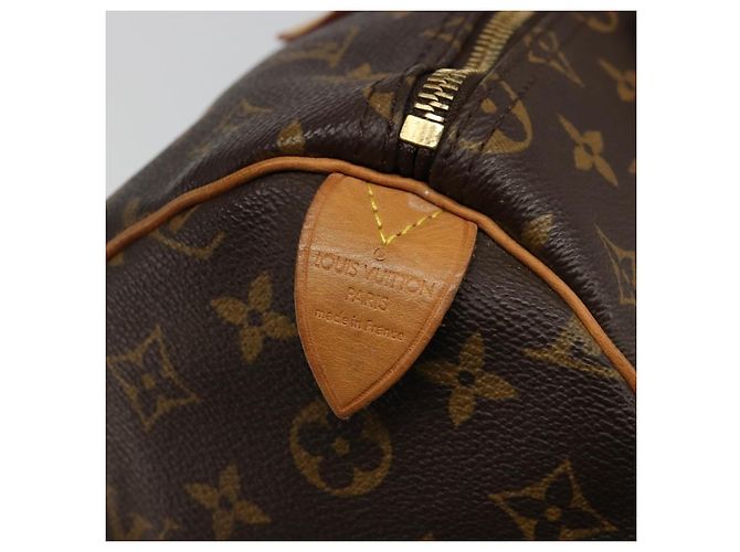 LOUIS VUITTON Borsa Monogram Speedy 35 M41524 LV Auth 187106SAV Monogramma - vista 21