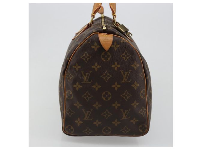 LOUIS VUITTON Borsa Monogram Speedy 35 M41524 LV Auth 187106SAV Monogramma - vista 3