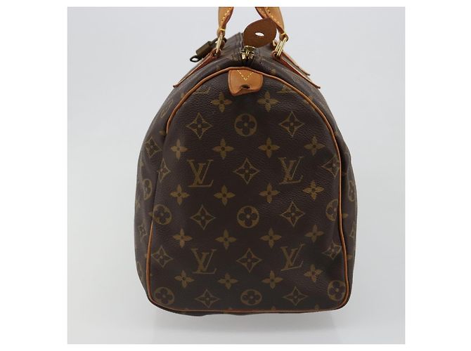 LOUIS VUITTON Borsa Monogram Speedy 35 M41524 LV Auth 187106SAV Monogramma - vista 4