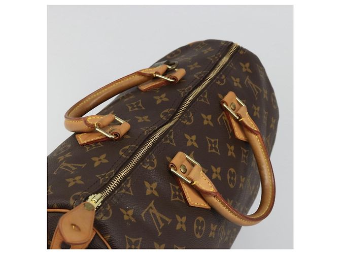 LOUIS VUITTON Borsa Monogram Speedy 35 M41524 LV Auth 187106SAV Monogramma - vista 6