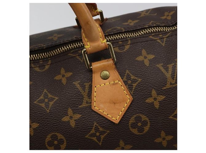 LOUIS VUITTON Borsa Monogram Speedy 35 M41524 LV Auth 187106SAV Monogramma - vista 8
