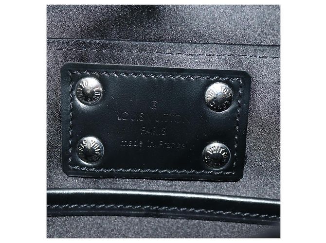 LOUIS VUITTON Monogram Satin Musette Comte de Fe Bag Black M92273 LV Auth 179540SAV Schwarz - Ansicht 23
