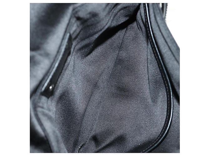 LOUIS VUITTON Monogram Satin Musette Comte de Fe Bag Black M92273 LV Auth 179540SAV Schwarz - Ansicht 26