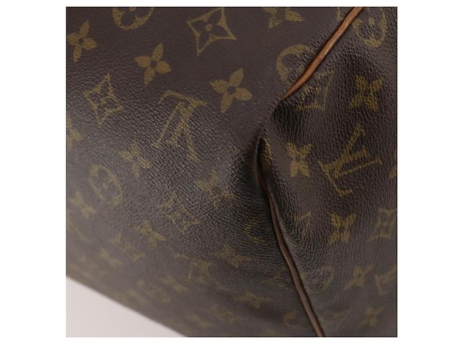 LOUIS VUITTON Monogram Keepall 55 Boston Bag M41424 LV Auth 187063 Monogramma - vista 16