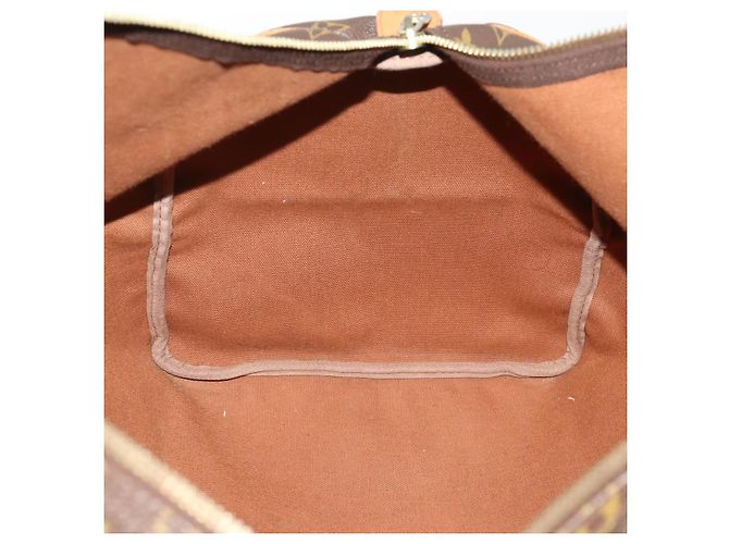 LOUIS VUITTON Monogram Keepall 55 Boston Bag M41424 LV Auth 187063 Monogramma - vista 20