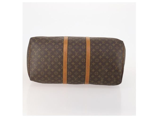 LOUIS VUITTON Monogram Keepall 55 Boston Bag M41424 LV Auth 187063 Monogramma - vista 5
