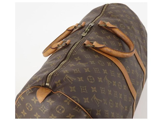 LOUIS VUITTON Monogram Keepall 55 Boston Bag M41424 LV Auth 187063 Monogramma - vista 6