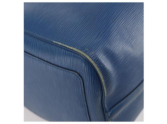 LOUIS VUITTON Epi Keepall 45 Boston Bag Blue M42975 LV Auth 183312 - vista 16