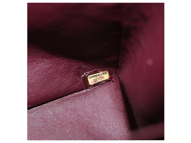 CHANEL Big Matelasse30 Chain Shoulder Bag Lamb Skin Black Gold CC Auth 184946SAV Nero D'oro - vista 11