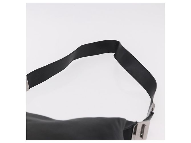 Borsa a Spalla GUCCI in Pelle Nera Argento 001 3341 Auth 187636 Nero - vista 14