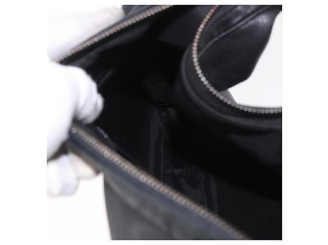 Borsa a Spalla GUCCI in Pelle Nera Argento 001 3341 Auth 187636 Nero - vista 20