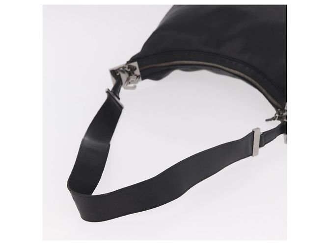 Borsa a Spalla GUCCI in Pelle Nera Argento 001 3341 Auth 187636 Nero - vista 7