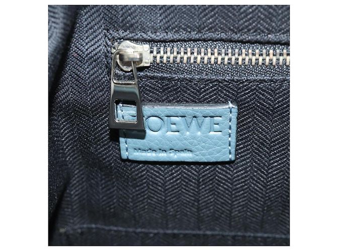 Zaino LOEWE Dumbo Goya Disney Collaboration in pelle blu argento Auth 185303SAM - vista 31