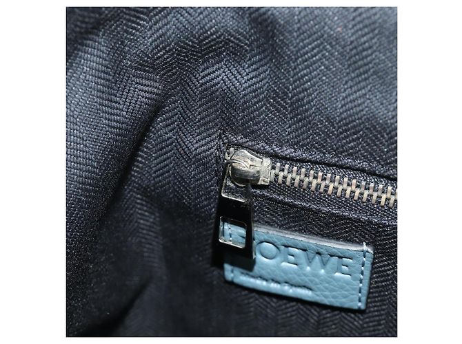 Zaino LOEWE Dumbo Goya Disney Collaboration in pelle blu argento Auth 185303SAM - vista 34