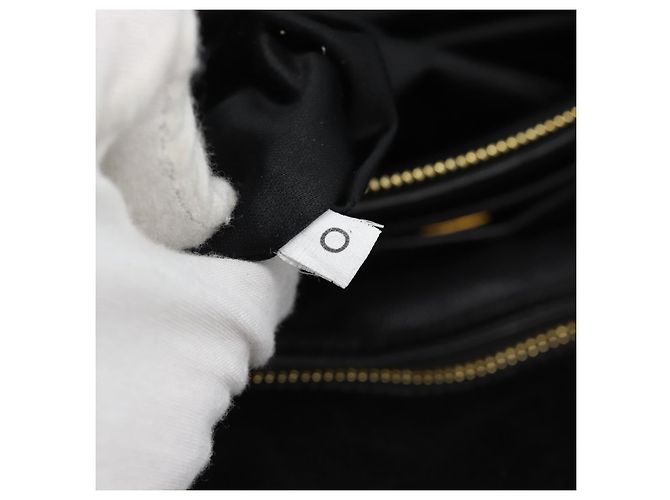 Borsa Miu Miu Matelasse Biker in pelle di agnello 2 modi Nero Oro Auth 187637V D'oro - vista 11
