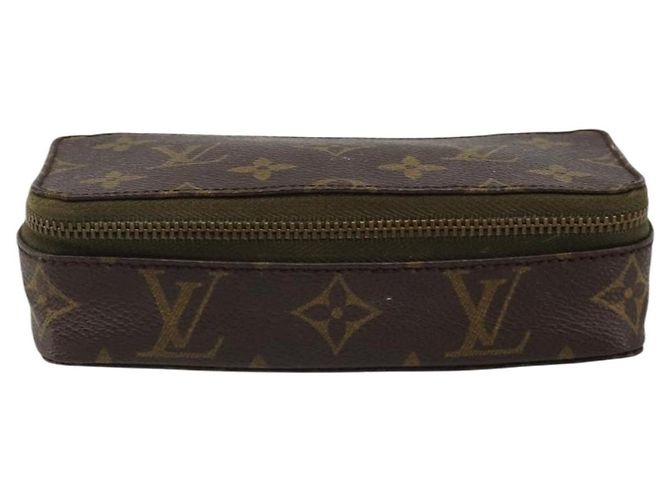 LOUIS VUITTON Monogram Posh Monte Carlo Jewelry Box M47350 LV Auth 180934 Monogramme - vue 13