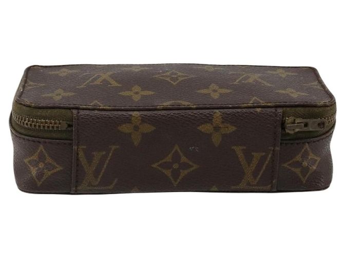 LOUIS VUITTON Monogram Posh Monte Carlo Jewelry Box M47350 LV Auth 180934 Monogramme - vue 2