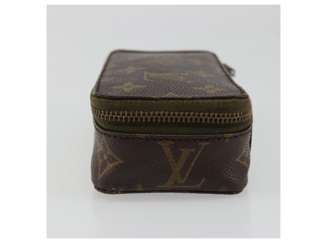 LOUIS VUITTON Monogram Posh Monte Carlo Jewelry Box M47350 LV Auth 180934 Monogramme - vue 3