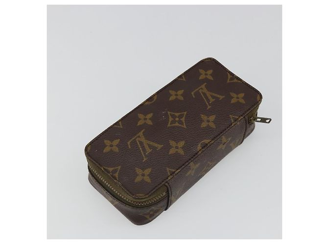 LOUIS VUITTON Monogram Posh Monte Carlo Jewelry Box M47350 LV Auth 180934 Monogramme - vue 5