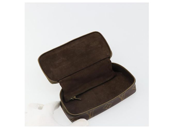 LOUIS VUITTON Monogram Posh Monte Carlo Jewelry Box M47350 LV Auth 180934 Monogramme - vue 9