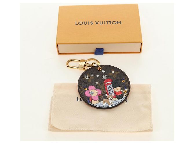LOUIS VUITTON Vivienne Porte Cre Illustre Christmas Charm M00501 LV Auth 185935M Monogramma - vista 12