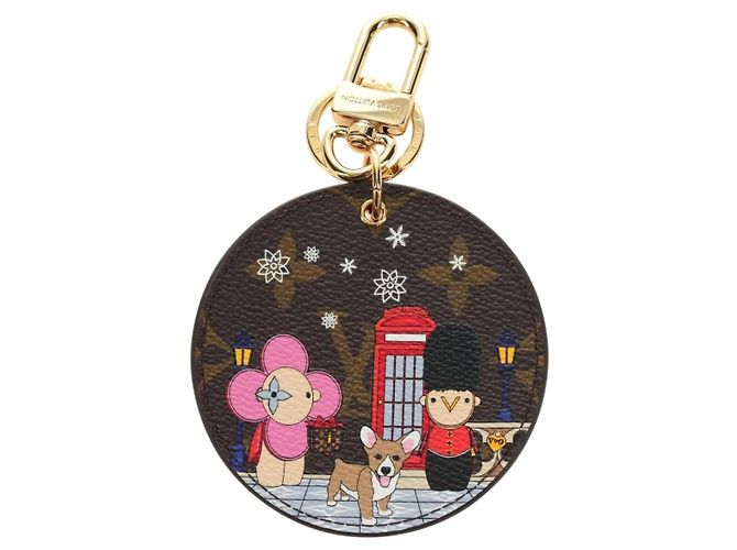LOUIS VUITTON Vivienne Porte Cre Illustre Christmas Charm M00501 LV Auth 185935M Monogramma - vista 13