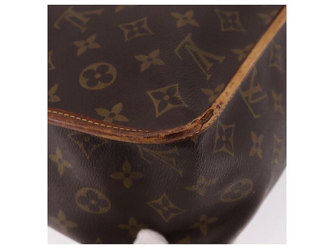 LOUIS VUITTON Borsa a Spalla Monogram Gibeciere GM M42246 LV Auth 187115 Monogramma - vista 10