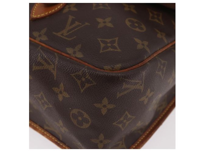 LOUIS VUITTON Borsa a Spalla Monogram Gibeciere GM M42246 LV Auth 187115 Monogramma - vista 16