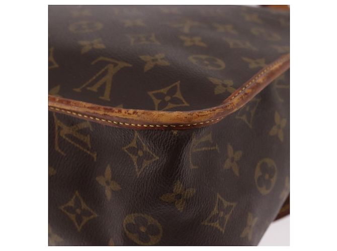 LOUIS VUITTON Borsa a Spalla Monogram Gibeciere GM M42246 LV Auth 187115 Monogramma - vista 17